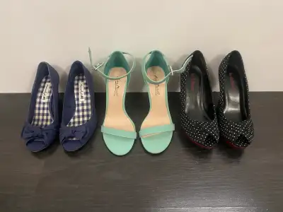 heels and pumps size 5.5/6, View more