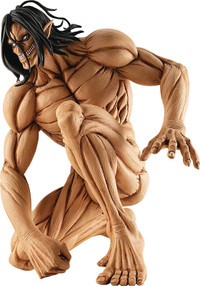 Anime Attack On Titan The Founding Titan Eren Jaeger Figure Stat