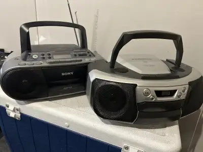 Stereo Cassettes and CD players, View more