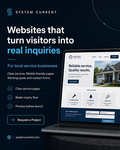 Websites for Contractors, Trades & Local Service Businesses, View more
