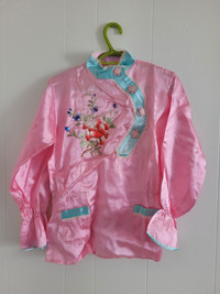 1950's Japanese silk pajamas 