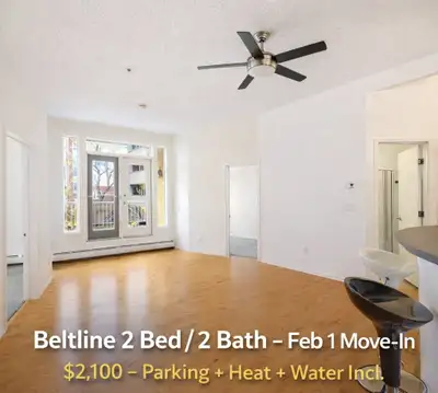 Imagine waking up to sunlight in your bright Beltline home, stepping onto your south-facing balcony...