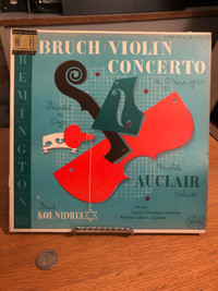 Bruch: Violin concerto -Michèle Auclair