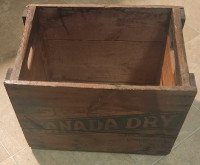 Canada Dry crate