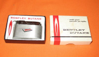 Bentley Butane Lighter "BROCK" Advertising (NEW)