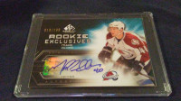 Mark Olver SP Game Used Rookie Exclusives Autograph Card