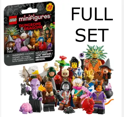 LEGO BNIB Dungeons and Dragons CMFs Series FULL SET, View more