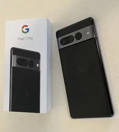 Google Pixel 7 Pro - 128 GB - Obsidian (Unlocked), View more