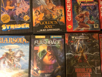 Sega Genesis rare games lot for sale - Castlevania, splatterhous