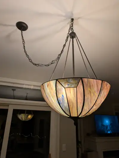 Stained Glass Pendant Light, View more