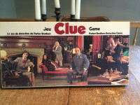 CLUE an 1972  jeu game  bilingue vintage je Poste