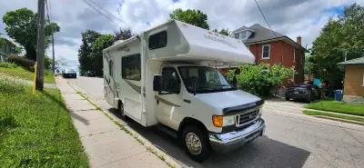 2005 camper. Very well maintained. $18,000. 3 pc bath on board. Service history available.