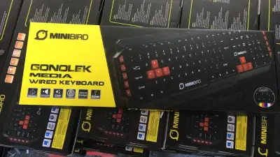 New In original box MINIBIRD GONELEK WIRED KEYBOARD Model: M-KE-001-BK