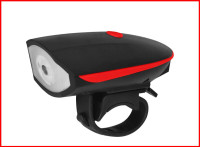 NEW Bike Front LED Light and Electric Horn - 3 'AAA' Battery
