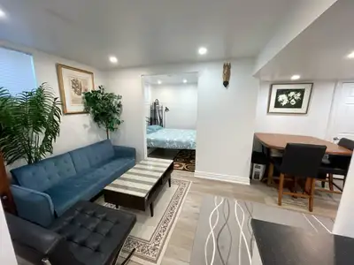 Basement Location: Kanata South Rental Options: • Short-term: $90/night • Long-term: $1699/month + 1...