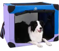 NEW Large Soft Sided Portable Foldable Dog Crate Kennel