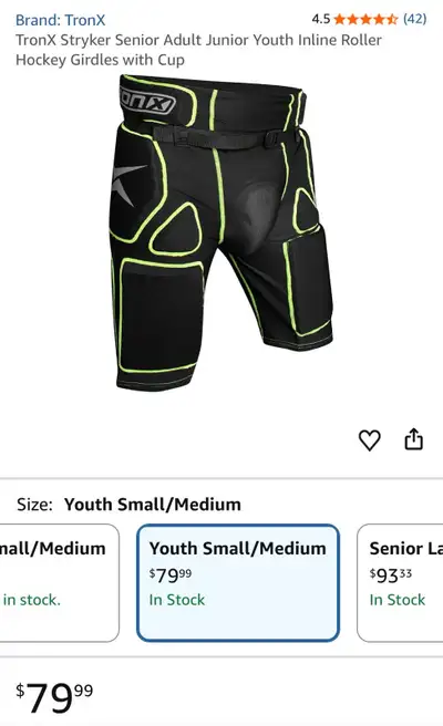 TronX Girdle - Youth S/M, View more