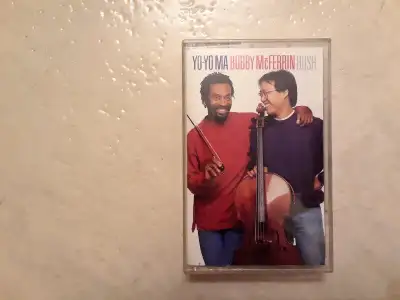 Yo-Yo Ma Bobby McFerrin Hush [Cassette] tape in Mint condition. Rare and hard to find tape in perfec...