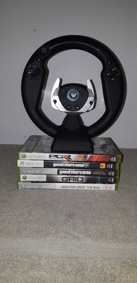 Xbox 360 Steering wheel 