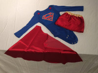 Kids Home-made Supergirl Costume
