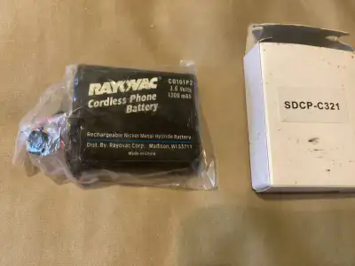 Rayovac C0101P2 Cordless Phone Battery ., View more