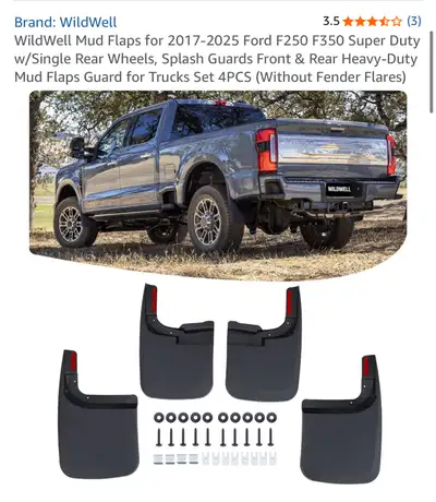 Ford F250 F350 Super Duty Mud FlapsMud Guards , View more