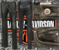 NEW Harley-Davidson Leather Riding Pants