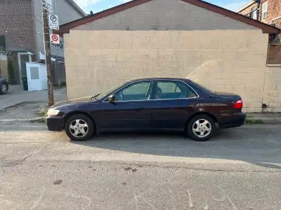 Selling 1999 Honda Accord with UVIP. I'm the 4th owner. No accidents. Travelled across Canada and US...