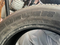 Full set of 245/60R20 dueler H/T 684 (80 percent tread)