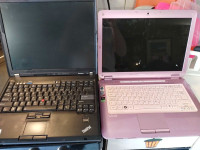 Sony and ThinkPad laptops