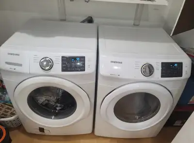Ensemble laveuse + sécheuse Samsung – 550 $, View more