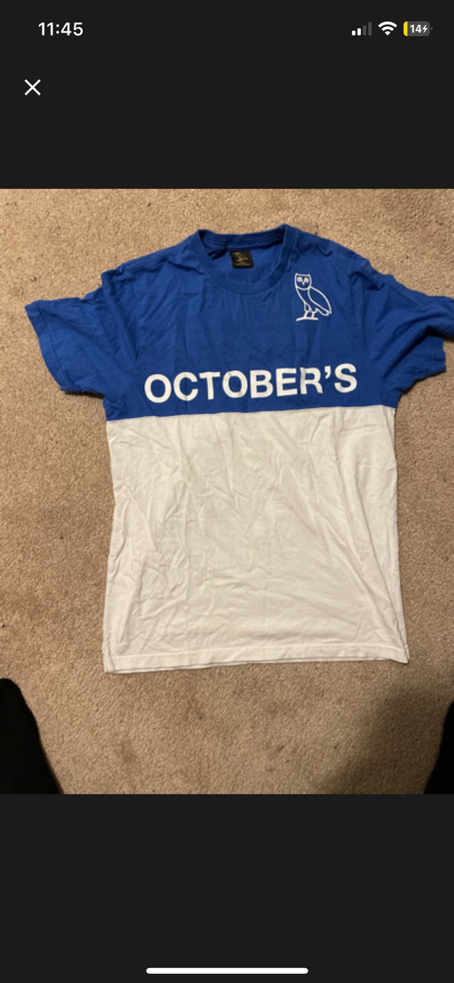 OVO Royal Blue Block T-shirt in Men's in Oakville / Halton Region