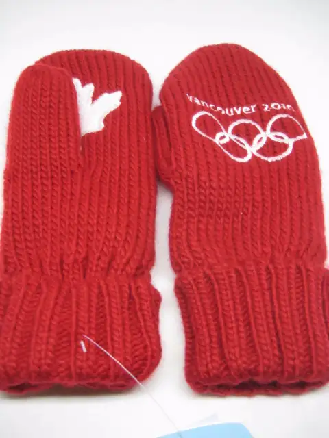 2010 VANCOUVER WINTER OLYMPICS TEAM CANADA RED MITTENS - TODDLER62864744141185123