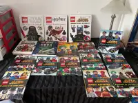 LEGO, STAR WARS, HARRY POTTER, SUPERHERO VISUAL DICTIONARY