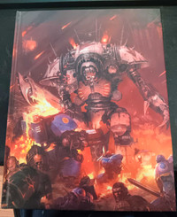 Warhammer 40k Codex: Chaos Knights Limited Edtion 9th Edition Ha