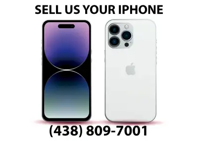CASH FOR YOUR   IPHONE - SELL TODAY IN  MONTREAL