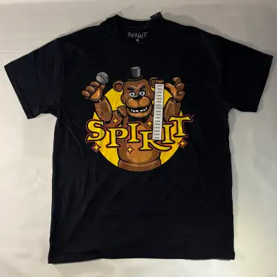 BRAND NEW SPIRIT HALLOWEEN FNAF FREDDY FAZBEAR T-SHIRT SZ LARGE, View more