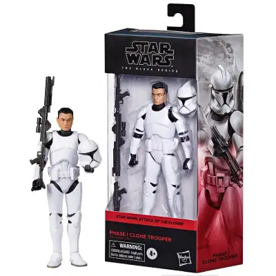 Star Wars the Black Series Clone Trooper Phase 1 Action Figures, View more
