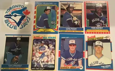 1980s Blue Jays 15 Star Cards: Stieb, Bell, Barfield, Moseby +++, View more