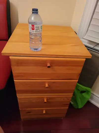 Wood Nightstand, View more