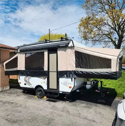 Used 2017 Coachmen Clipper 107 LS trailer for sale. Used minimally, maybe 2-3 weeks each year in tot...