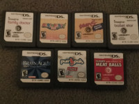 7 jeux nintendo  DS et 6 jeux de DS