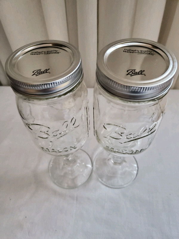Stemmed Ball Mason Jar Wine Glasses Arts & Collectibles Winnipeg Kijiji