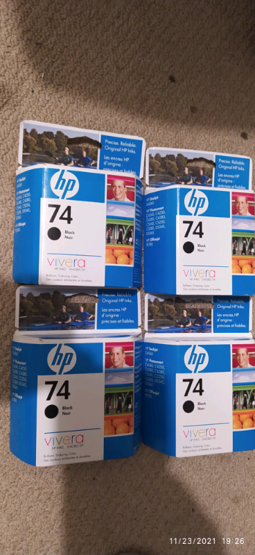HP 74 and 78+ Ink Cartridges, View more