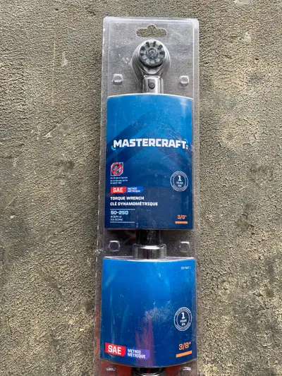 Mastercraft 3/8 inch torque wrench, View more