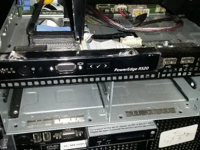 dell r520 e5-2407 16 gig $390 +$40 for rail set --HUNDREDS of se, View more