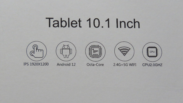 Tablette 10 po, Android 12, 8 Coeurs, Mémoire 8Go, 256 Go dans iPad et tablettes  à Saint-Hyacinthe - Image 3