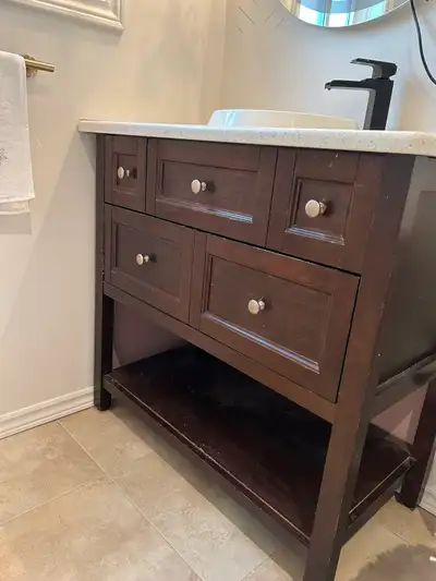 Bathroom Vanity & Mirror, View more