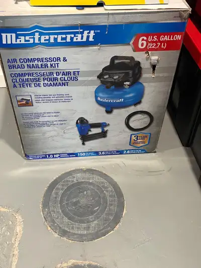 Mastercraft Air Compressor, View more