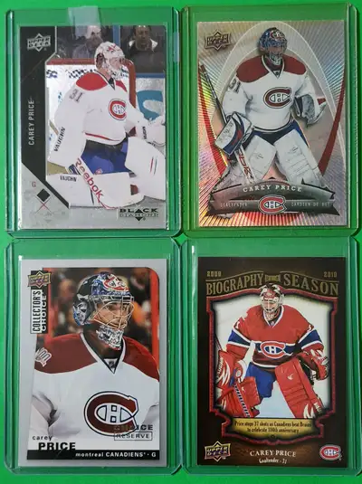 27 Carey Price hockey cards, 1st year, commons, inserts..., View more